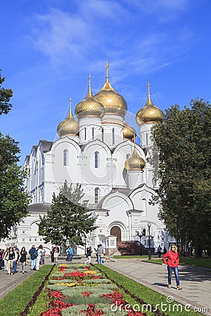 Church of the Dormition in Yaroslavl, Russia Editorial Stock Photo